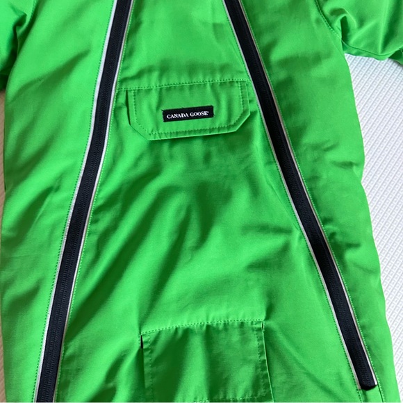 Canada goose green parka foot muffin bunting - Picture 2 of 7